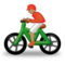 Person Biking - Medium emoji on Samsung